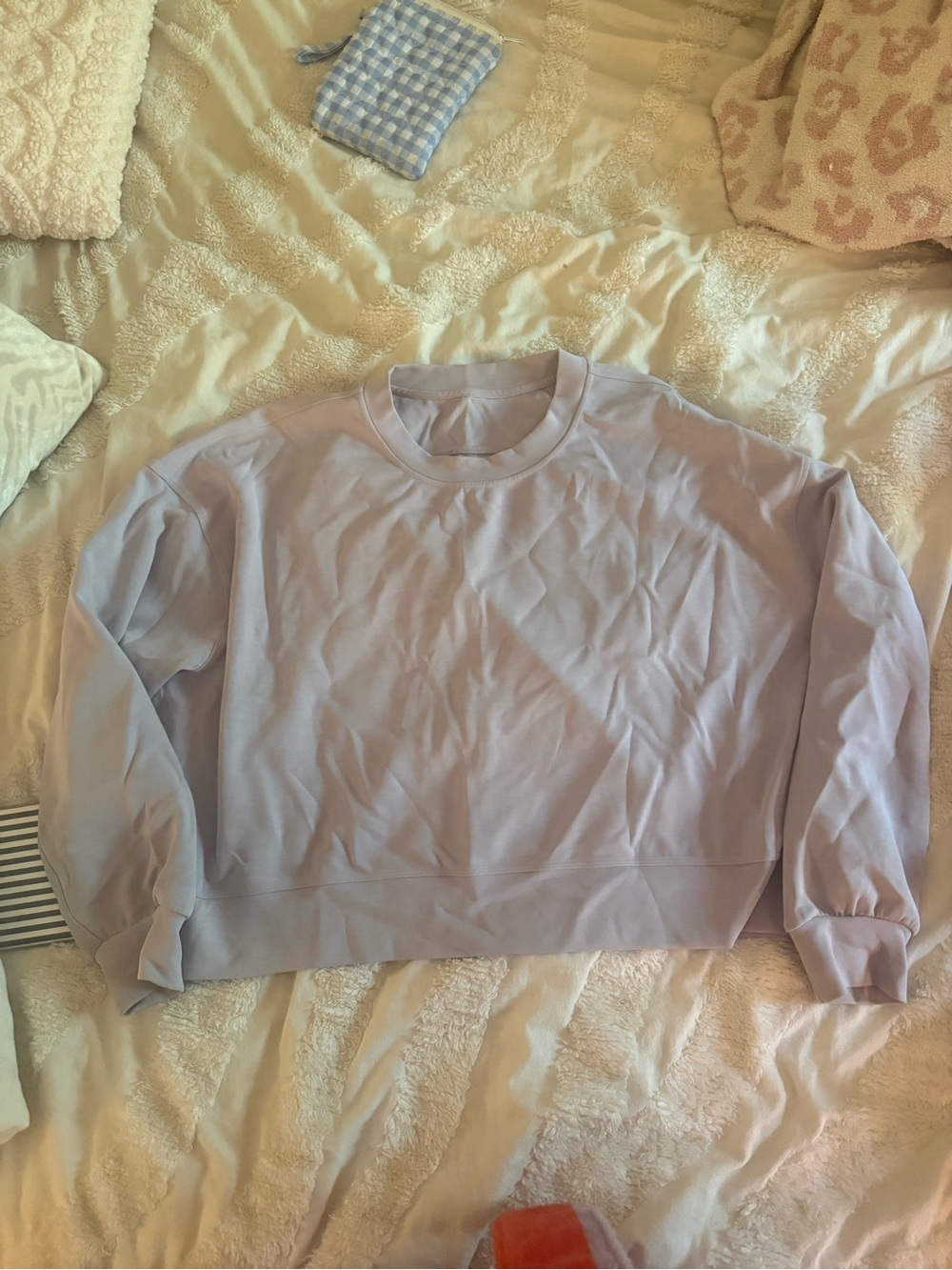 Lululemon softstreme cropped crewneck